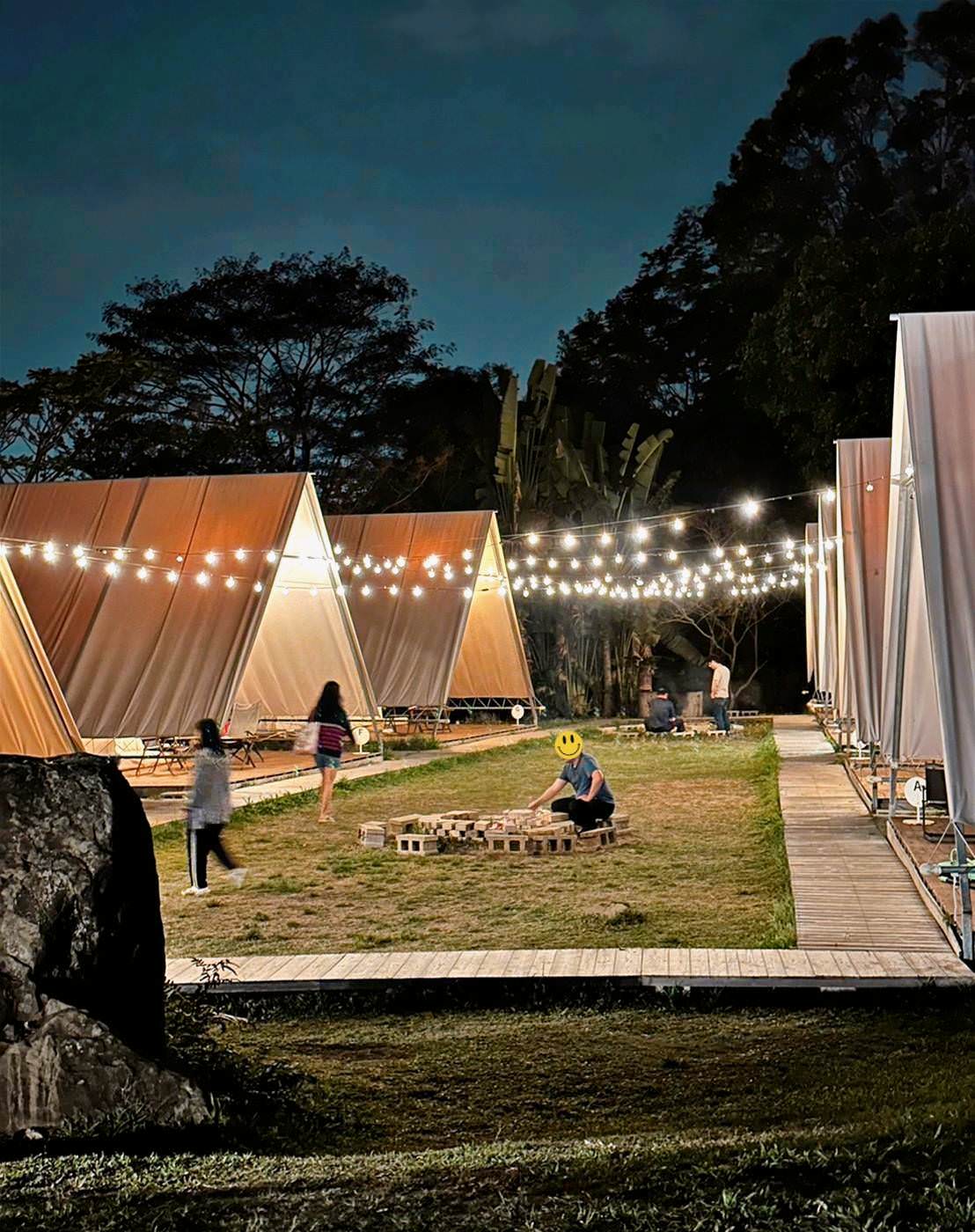 台中豪華露營推薦｜蟬說：山中靜靜ChanShuo：immersionglamping｜太平區酒桶山層巒疊嶂山景，山中靜靜結合一泊二食住宿體驗，適合各齡層之野奢露營入住心得分享！