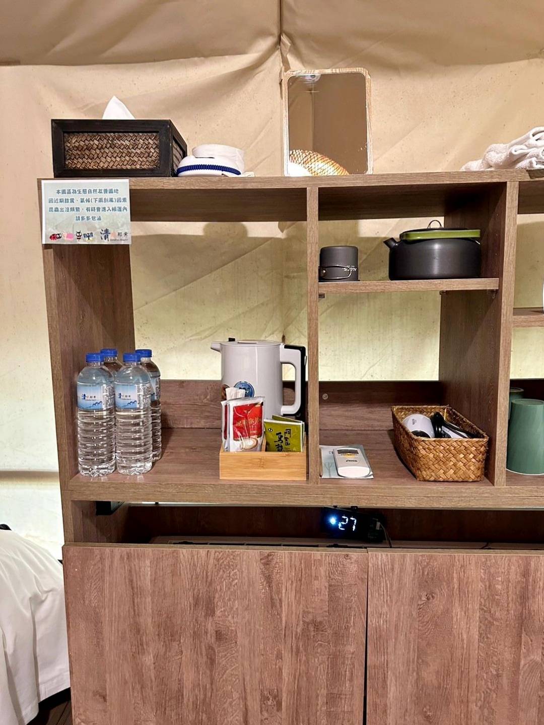 彰化縣社頭鄉露營推薦｜Qinshui Resort清水那方豪華露營｜全國唯一可以泡溫泉的豪華露營，近擁大片綠意生態，適合各齡層之免裝備懶人露營入住心得分享！